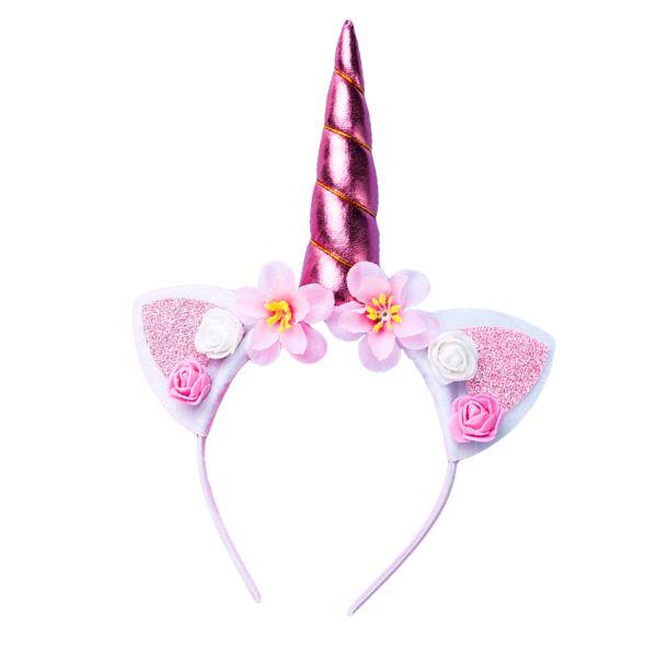 Pink Unicorn Headband